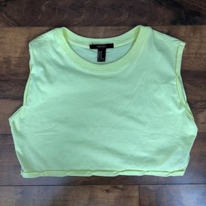 Forever 21 crop tank top